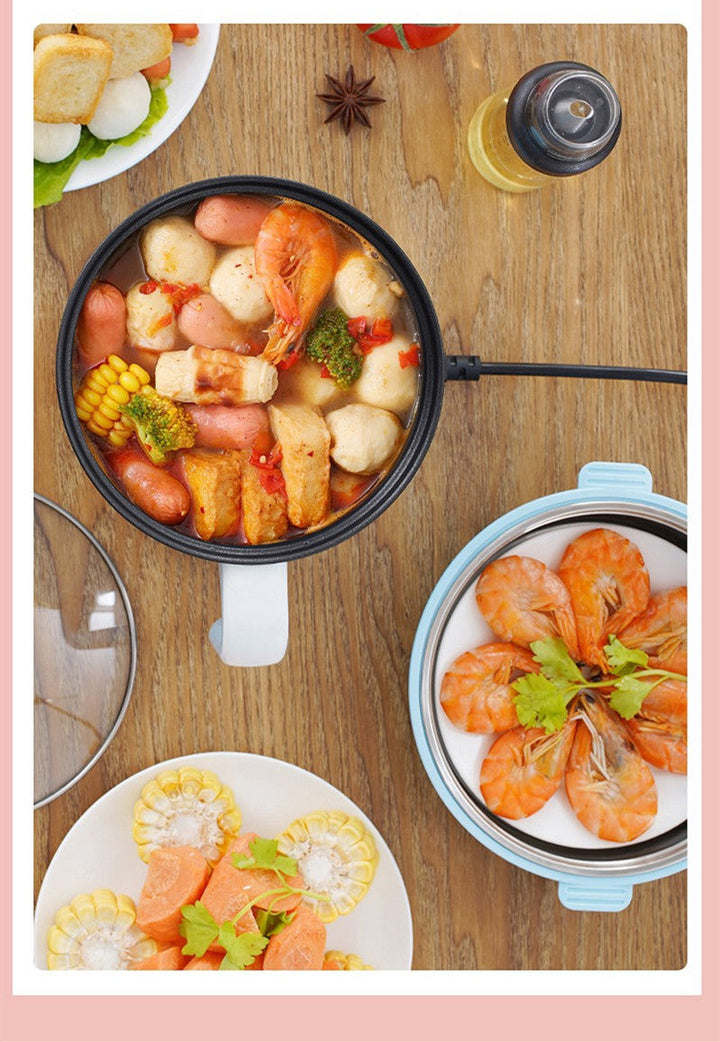 Discover the Ultimate Student Multifunctional Electric Noodle Cooker Pot