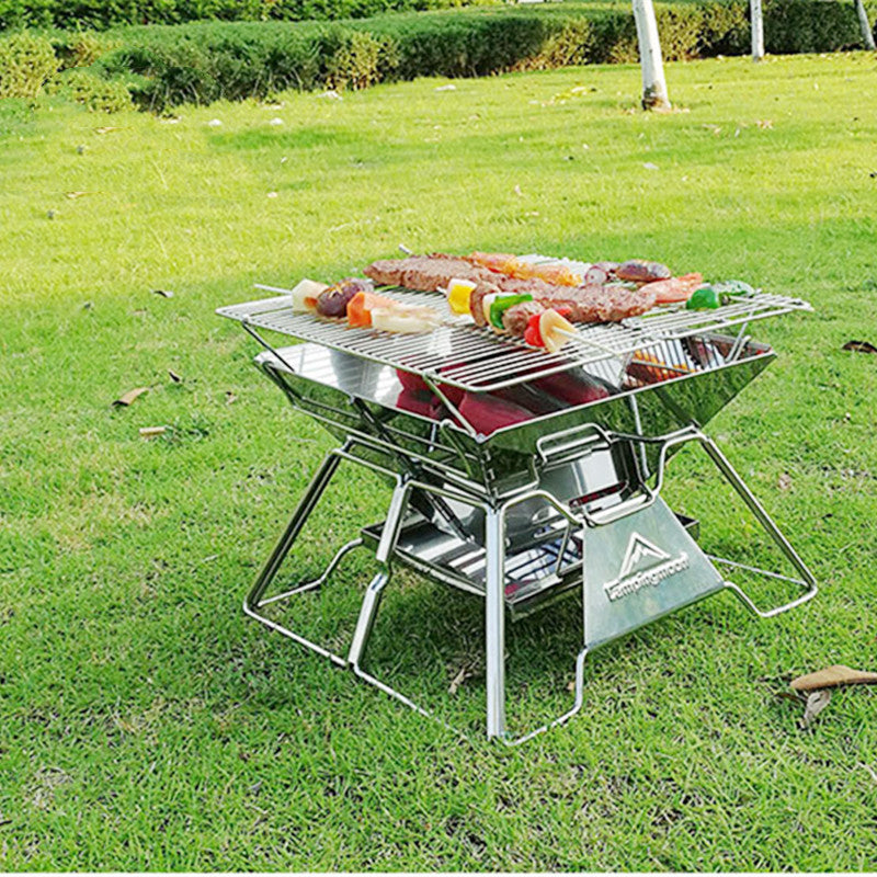 Elevate Your Outdoor Cooking with the Foldable 2 To 3 Person Camping BBQ Grill Burner
