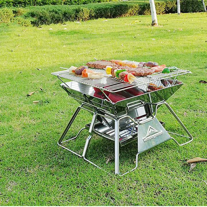 Elevate Your Outdoor Cooking with the Foldable 2 To 3 Person Camping BBQ Grill Burner