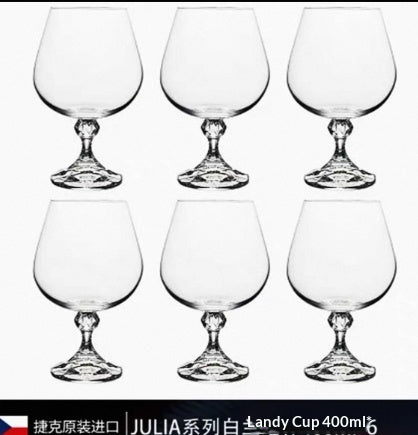 Elevate Your Drinking Experience with the Elegant Crystal Decorative Stemmed Drinking Glass Cup Set