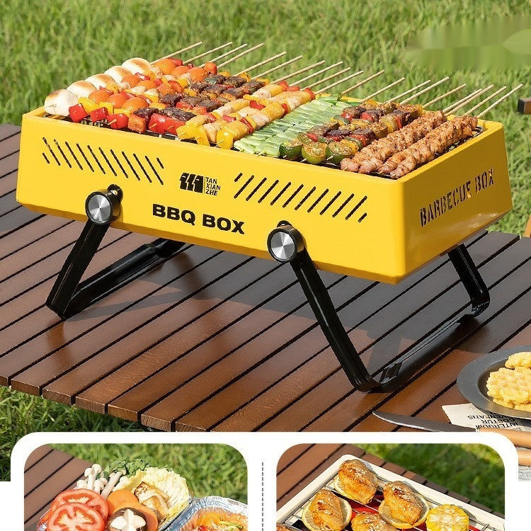 Household Stainless Steel Outdoor Barbecue Grill – Taste and Beyond